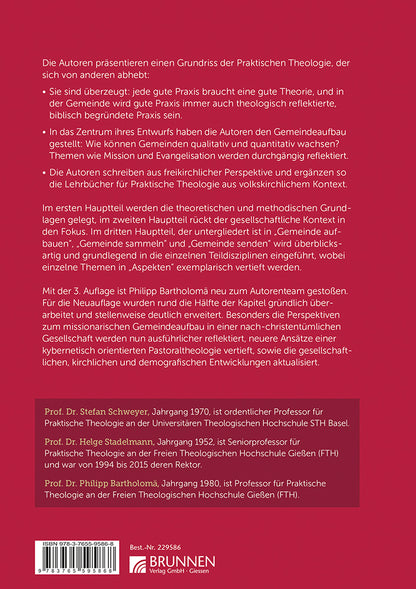 Backcover zum Titel Praktische Theologie