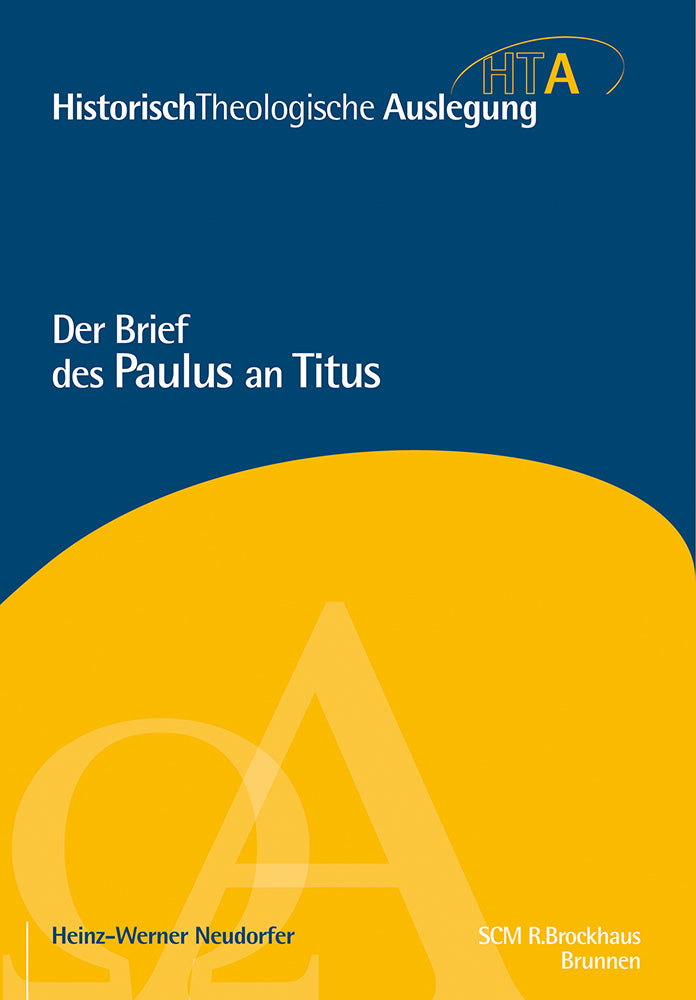 Frontcover zum Titel Der Brief des Paulus an Titus