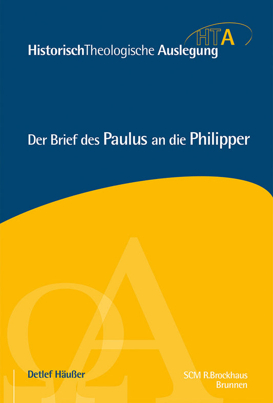 Frontcover zum Titel Der Brief des Paulus an die Philipper