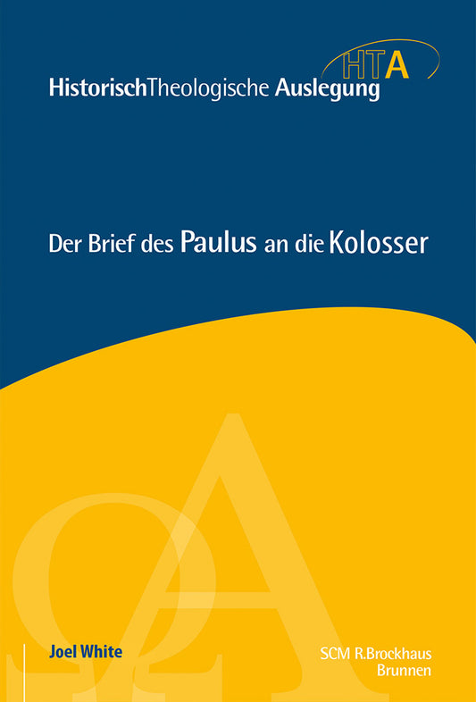 Frontcover zum Titel Der Brief des Paulus an die Kolosser