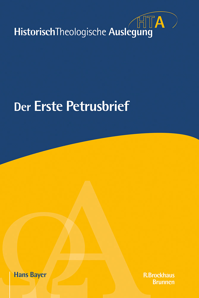 Frontcover zum Titel Der Erste Petrusbrief
