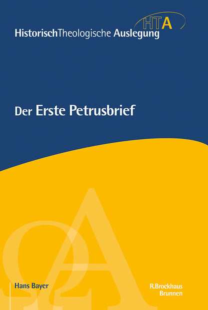 Frontcover zum Titel Der Erste Petrusbrief