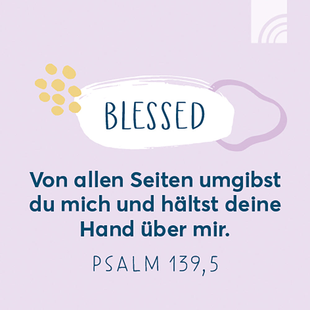  zum Titel Schlüsselanhänger Blessed