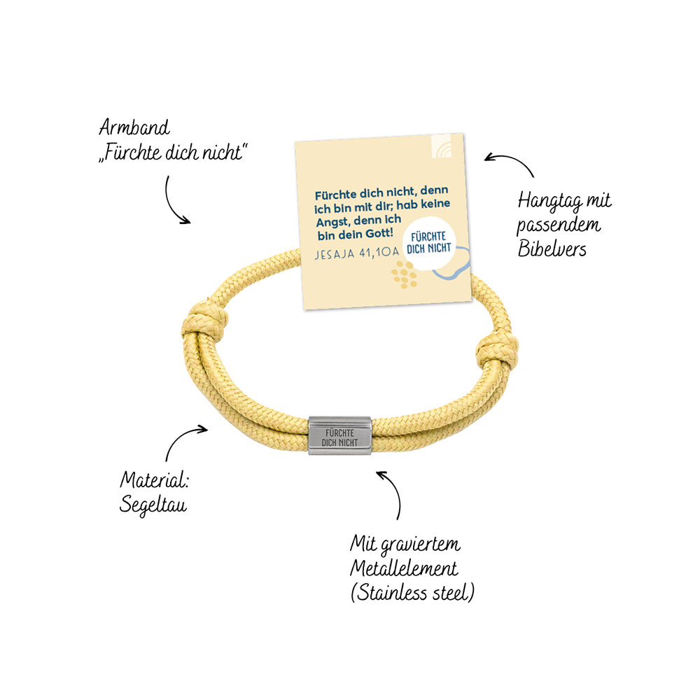  zum Titel Armband Fürchte dich nicht