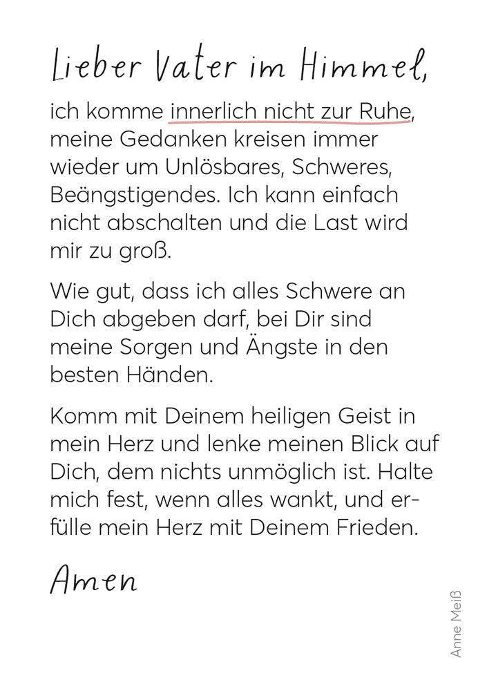  zum Titel Gott, hier ist mein Alltag - Gebetskarten-Set