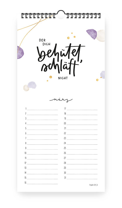  zum Titel Himmelsglück Geburtstagskalender