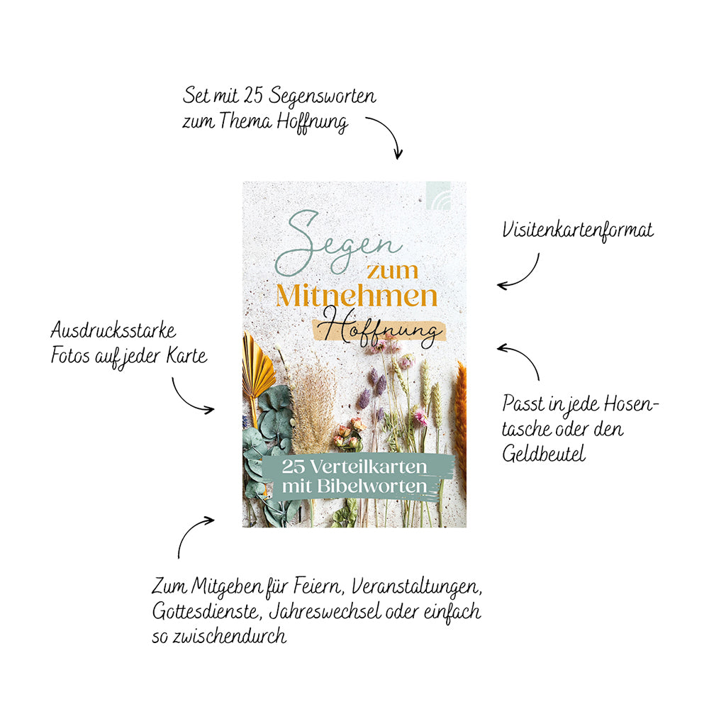  zum Titel Hoffnung - Segen zum Mitnehmen