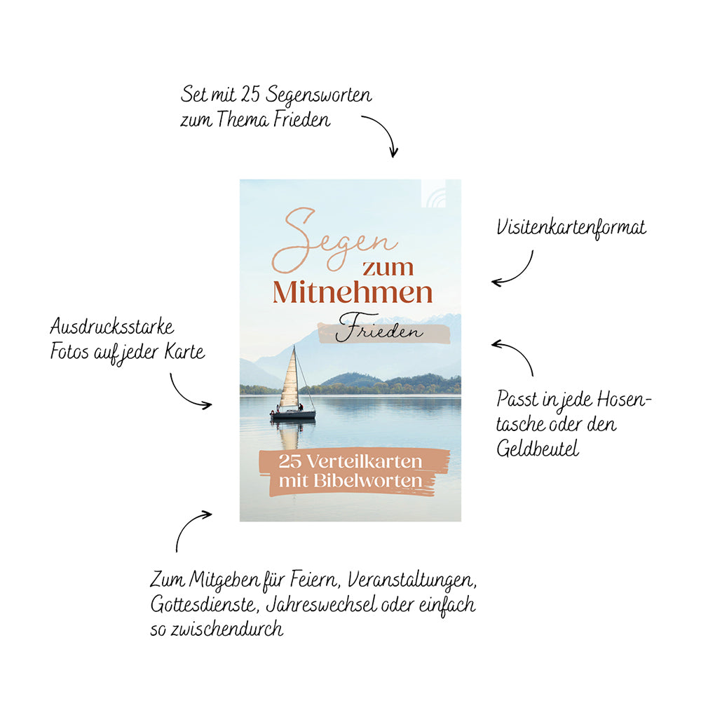  zum Titel Frieden - Segen zum Mitnehmen