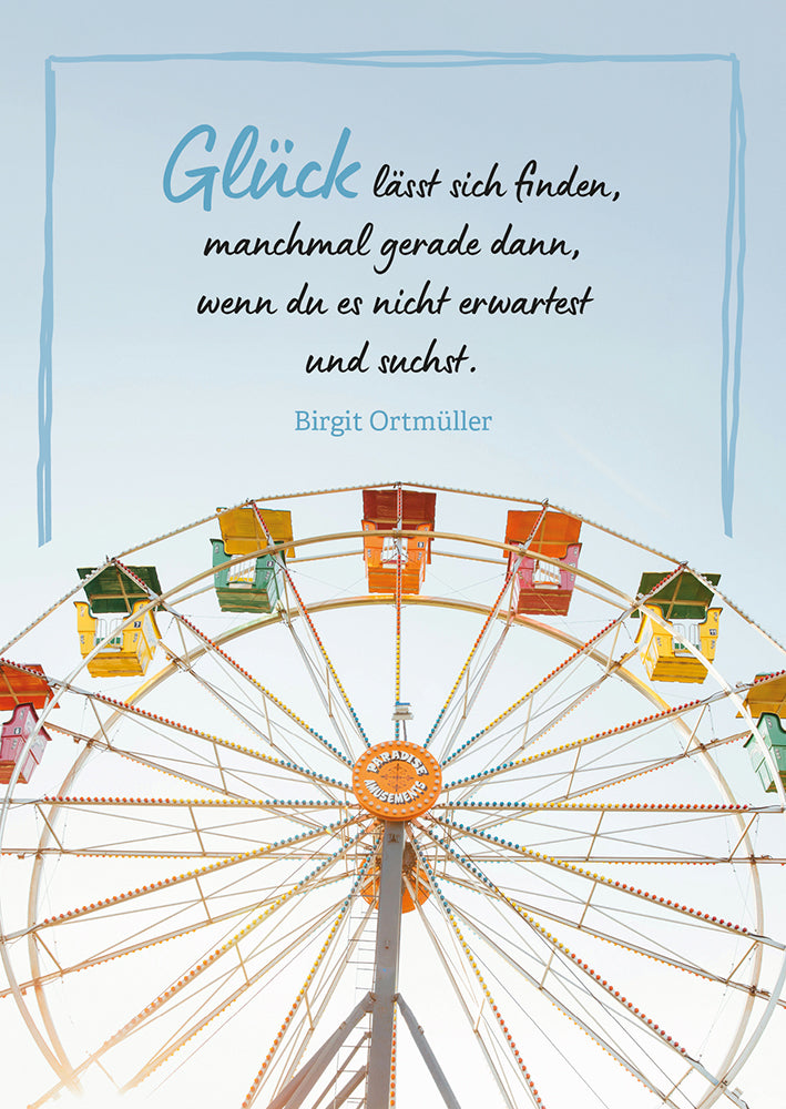  zum Titel 10 Portionen Glück - Postkarten-Set
