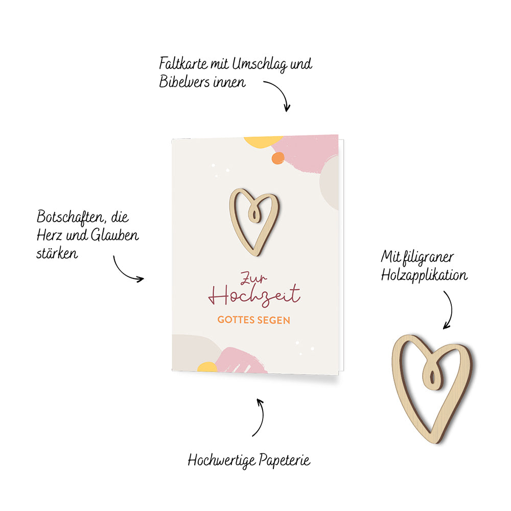  zum Titel Zur Hochzeit Gottes Segen