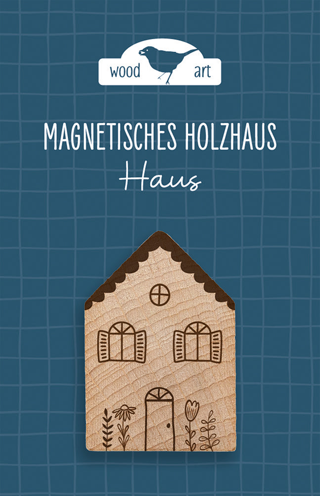  zum Titel Magnetisches Holzhaus Haus