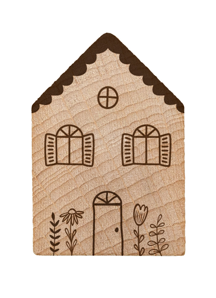  zum Titel Magnetisches Holzhaus Haus