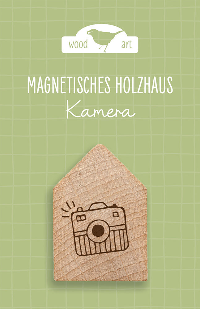  zum Titel Magnetisches Holzhaus Kamera