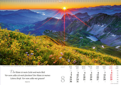  zum Titel Lobet, ihr Berge, den Herrn 2027