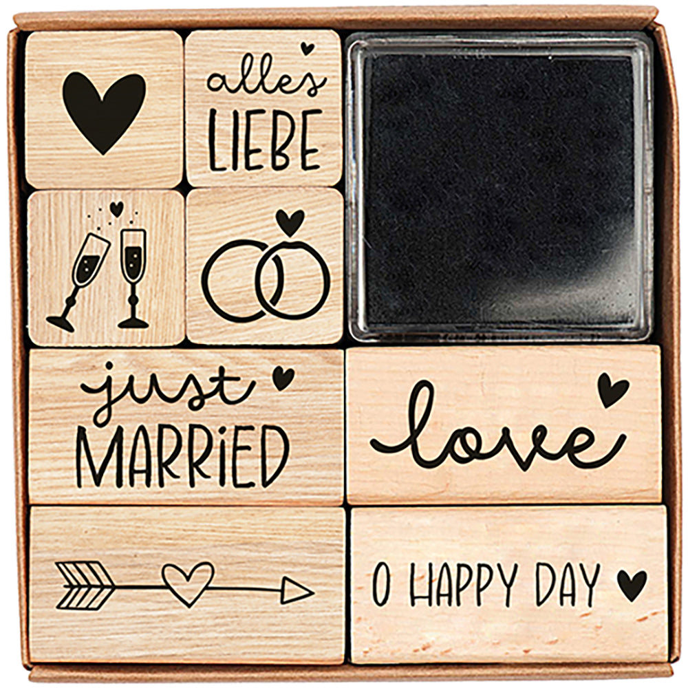Frontcover zum Titel Stempel-Set Hochzeit