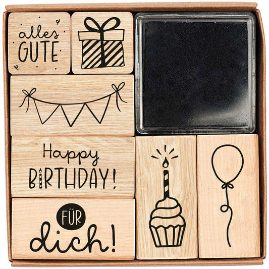 Frontcover zum Titel Stempel-Set Geburtstag