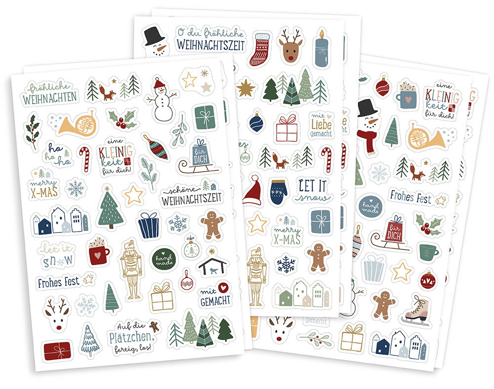 Frontcover zum Titel Sticker-Set Weihnachten