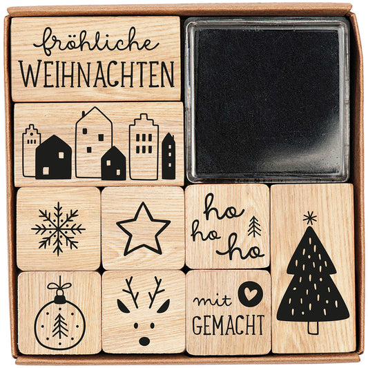 Frontcover zum Titel Stempel-Set Weihnachten