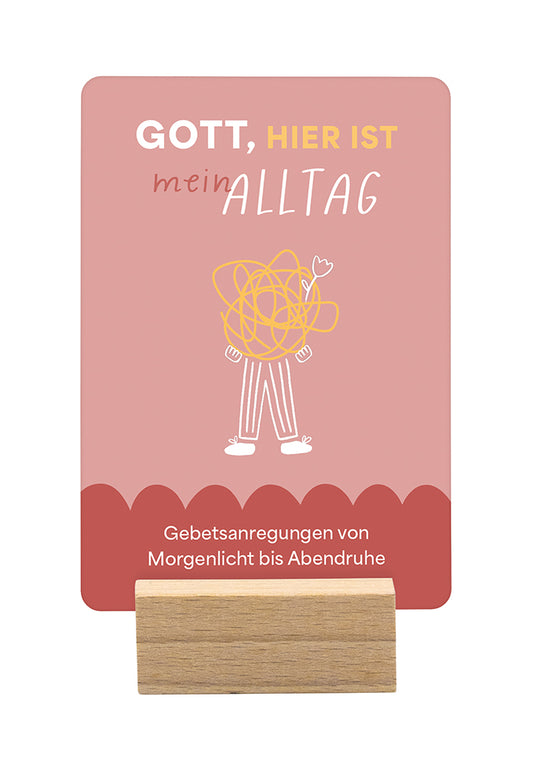 Frontcover zum Titel Gott, hier ist mein Alltag - Gebetskarten-Set
