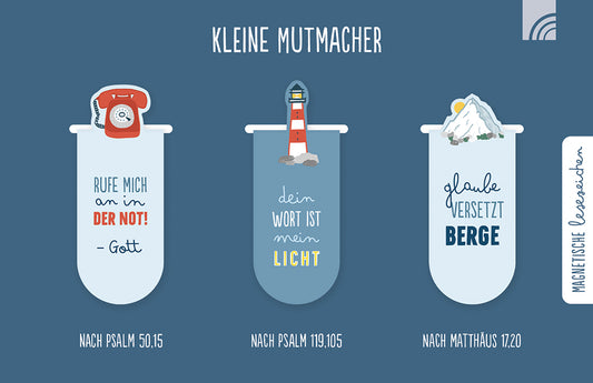 Frontcover zum Titel Kleine Mutmacher - Magnetische Lesezeichen