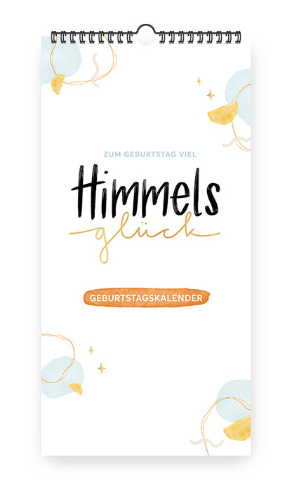 Frontcover zum Titel Himmelsglück Geburtstagskalender