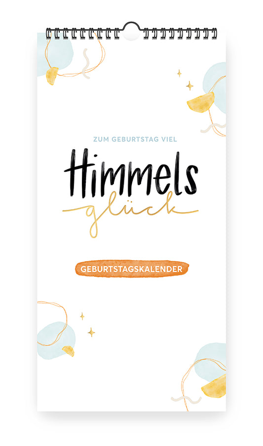 Frontcover zum Titel Himmelsglück Geburtstagskalender