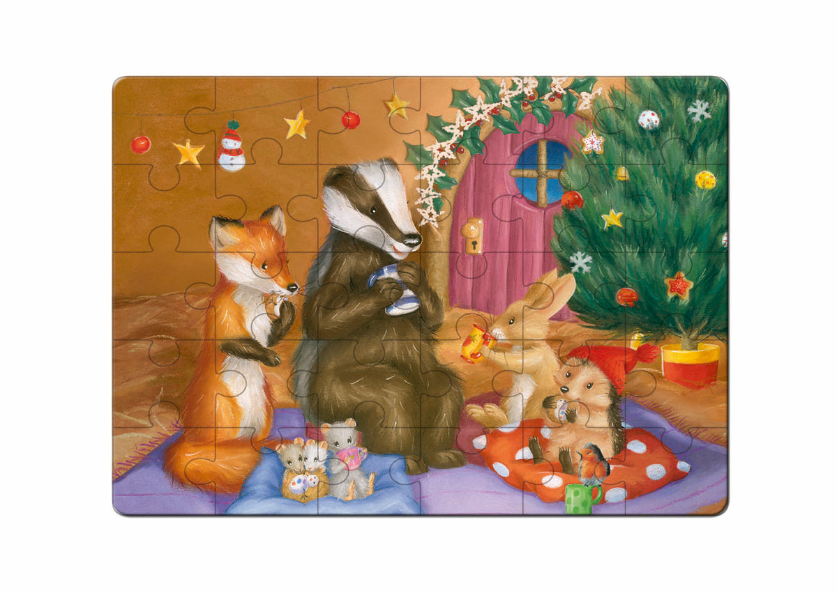  zum Titel Puzzle-Box - Der kleine Igel freut sich auf Weihnachten