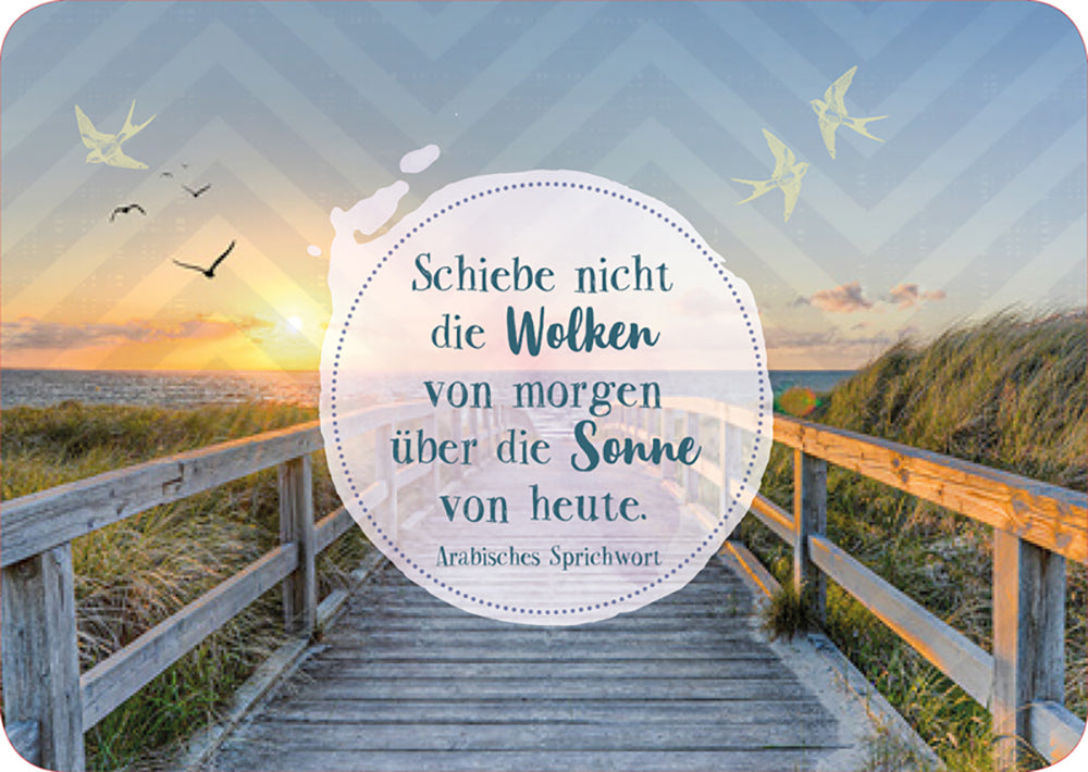 Frontcover zum Titel Schiebe nicht die Wolken von morgen über die Sonne von heute.