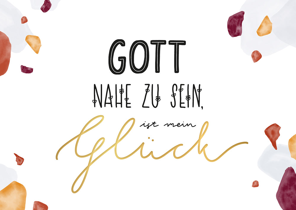 Frontcover zum Titel Gott nahe zu sein, ist mein Glück