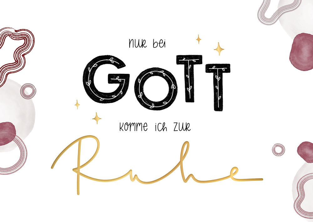 Frontcover zum Titel Nur bei Gott komme ich zur Ruhe