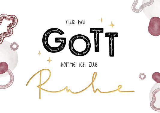 Frontcover zum Titel Nur bei Gott komme ich zur Ruhe