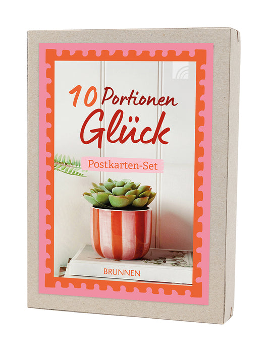 Frontcover zum Titel 10 Portionen Glück - Postkarten-Set