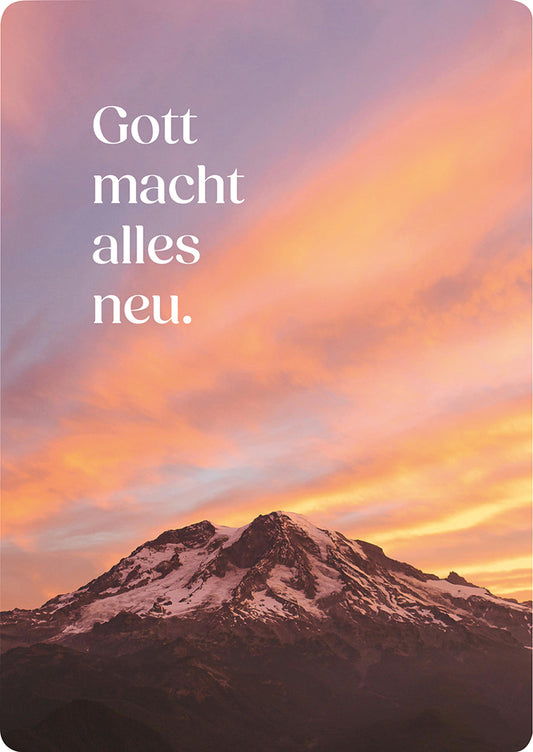 Frontcover zum Titel Gott macht alles neu.