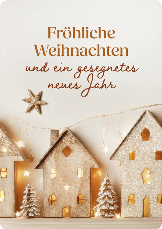 Frontcover zum Titel Fröhliche Weihnachten und ein gesegnetes neues Jahr