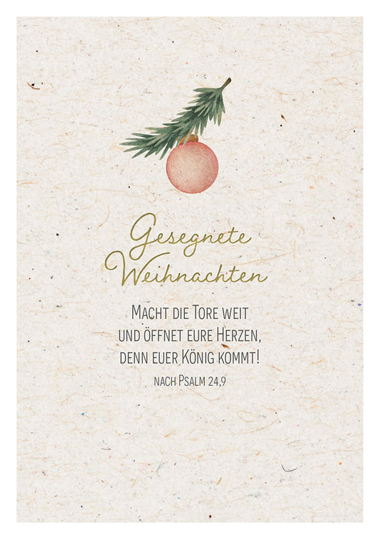 Frontcover zum Titel Gesegnete Weihnachten