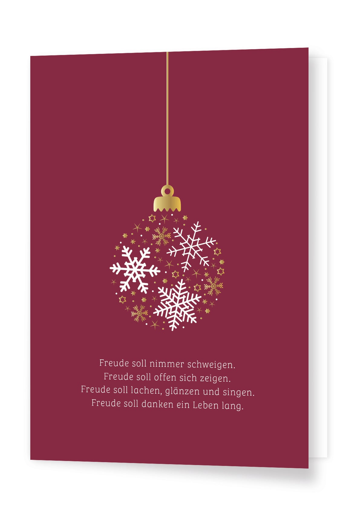 Weitere-Cover zum Titel Freude soll nimmer schweigen