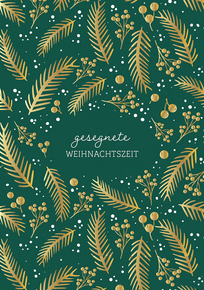 Frontcover zum Titel gesegnete Weihnachtszeit