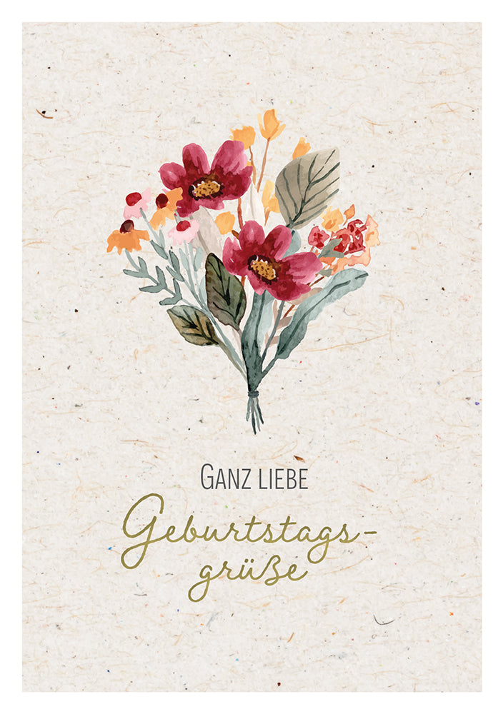 Frontcover zum Titel Ganz liebe Geburtstagsgrüße