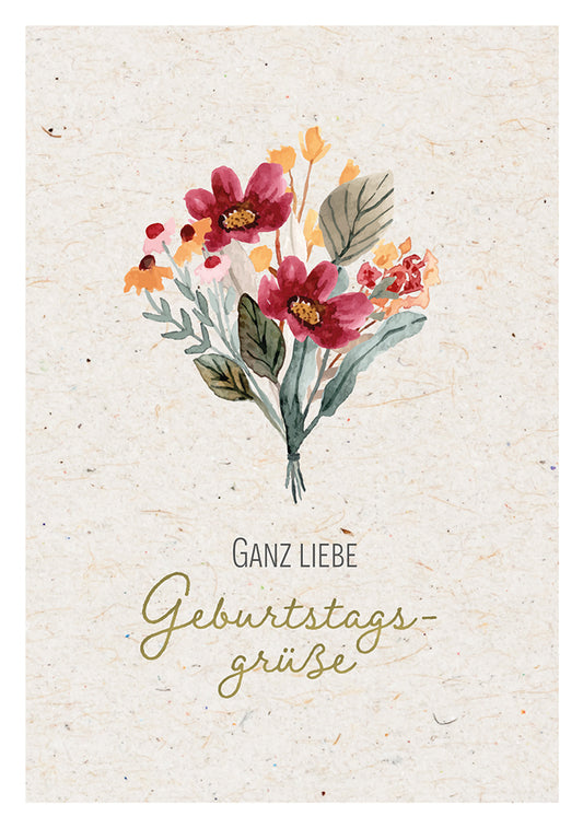 Frontcover zum Titel Ganz liebe Geburtstagsgrüße