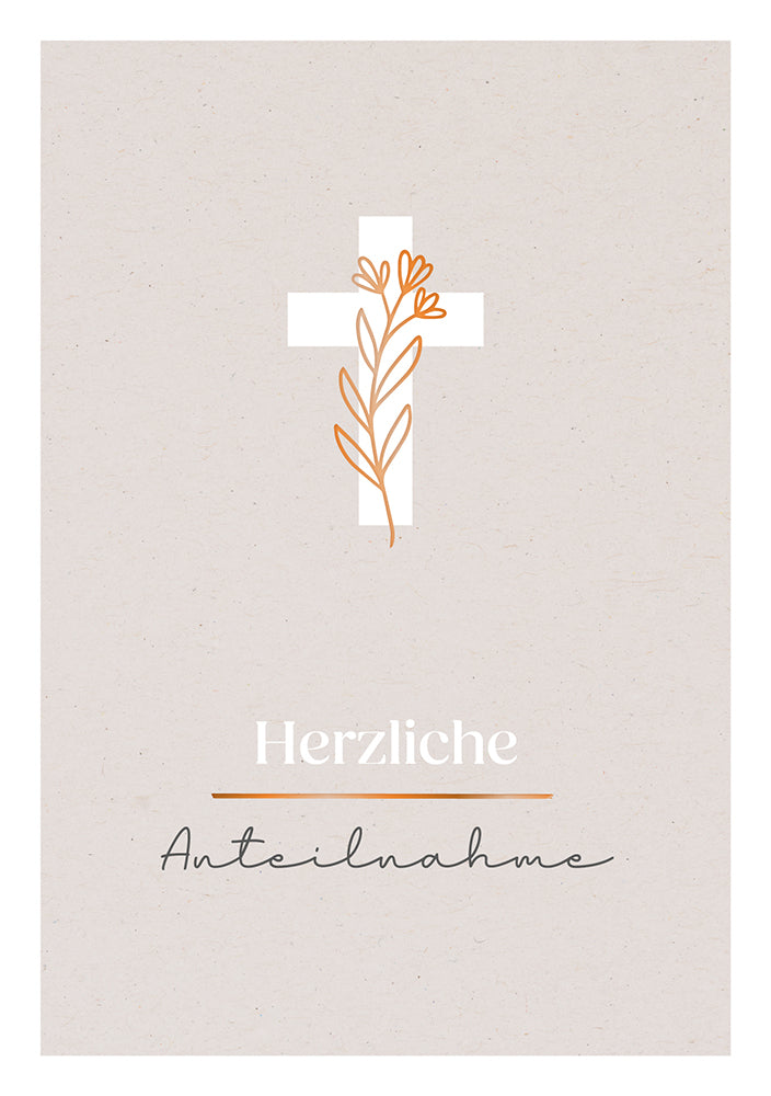 Frontcover zum Titel Herzliche Anteilnahme
