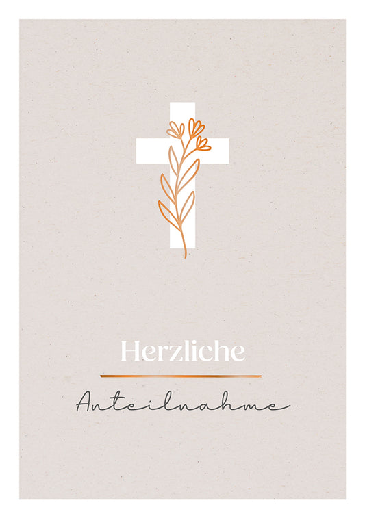 Frontcover zum Titel Herzliche Anteilnahme