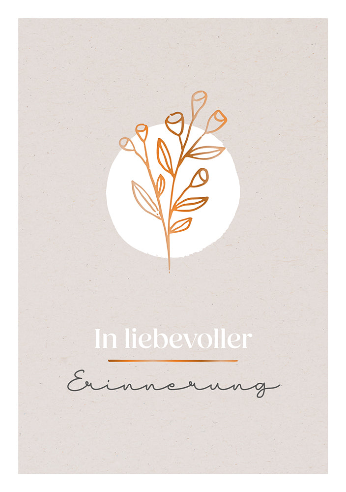 Frontcover zum Titel In liebevoller Erinnerung