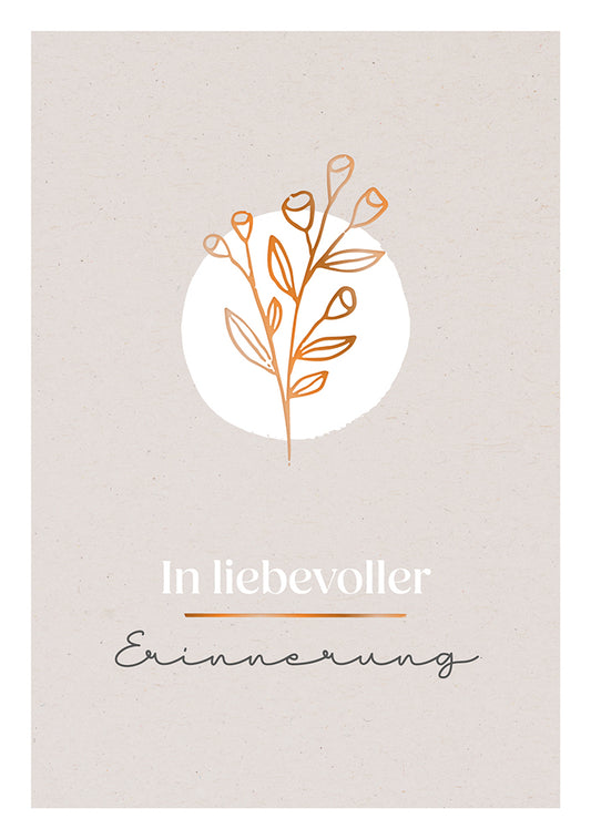 Frontcover zum Titel In liebevoller Erinnerung