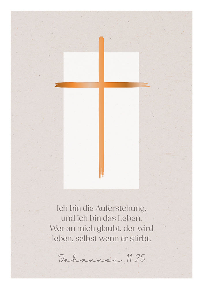 Frontcover zum Titel Ich bin die Auferstehung - Johannes 11,25