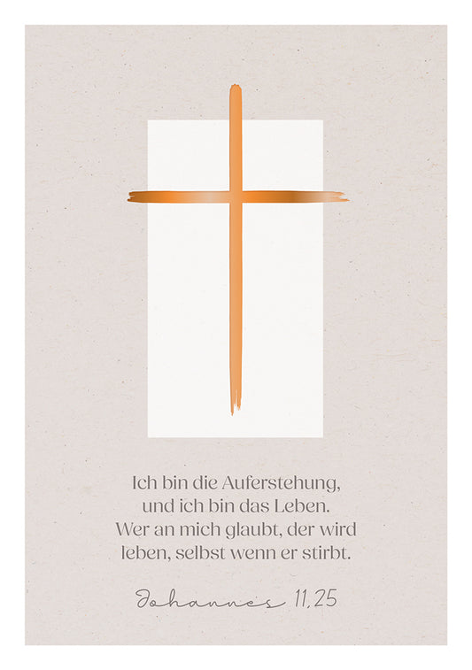 Frontcover zum Titel Ich bin die Auferstehung - Johannes 11,25
