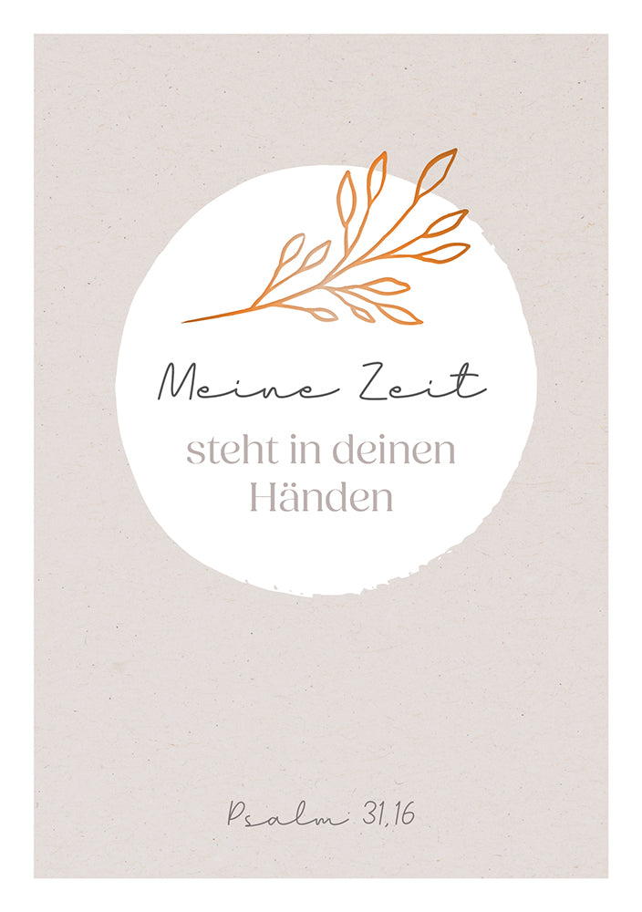 Frontcover zum Titel Meine Zeit steht in deinen Händen - Psalm 31,16