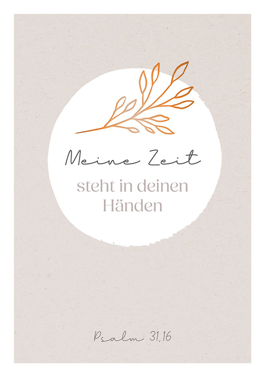 Frontcover zum Titel Meine Zeit steht in deinen Händen - Psalm 31,16