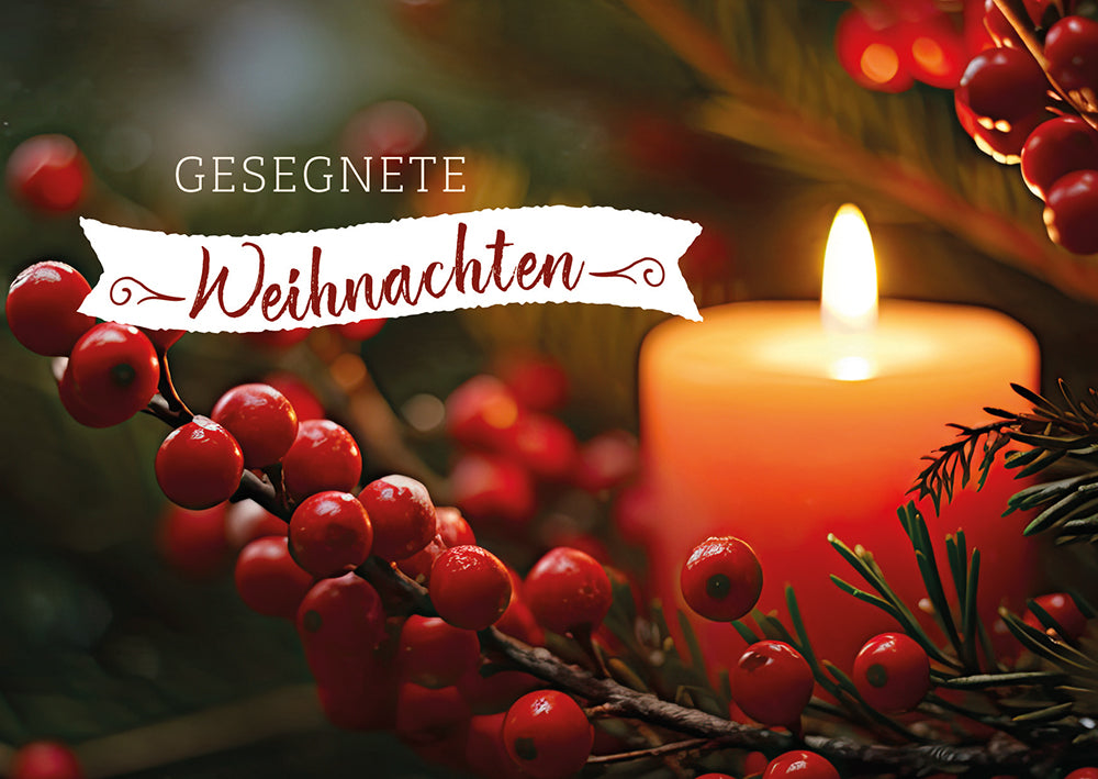 Frontcover zum Titel Gesegnete Weihnachten