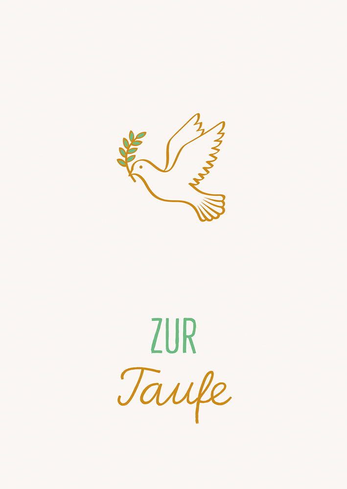 Frontcover zum Titel Zur Taufe