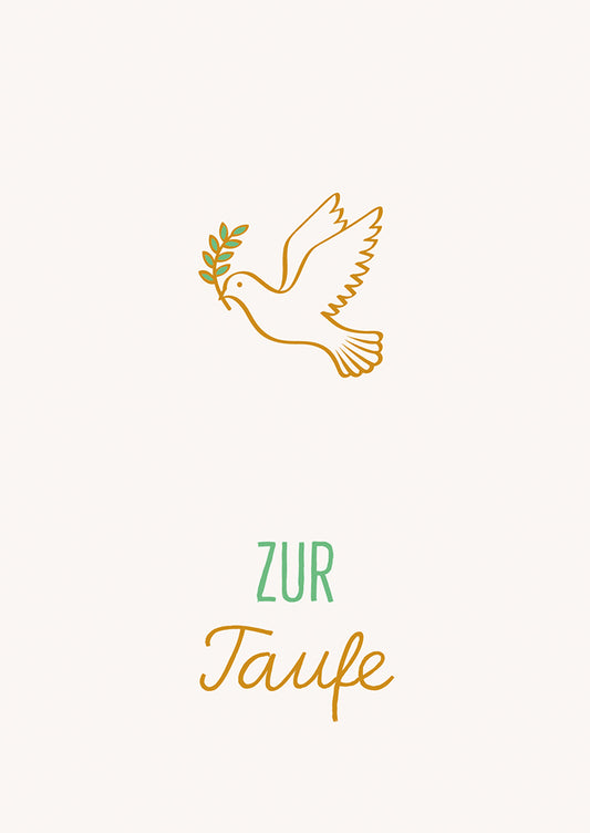 Frontcover zum Titel Zur Taufe